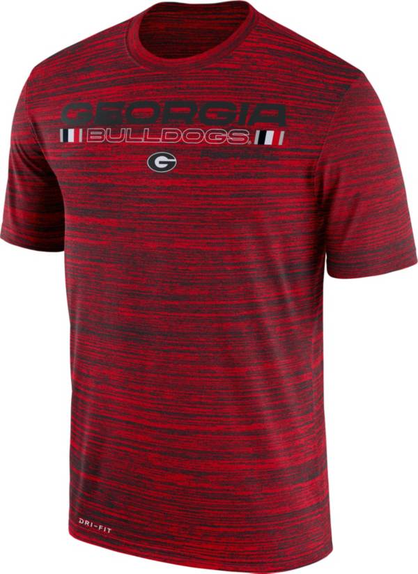 Nike Men's Georgia Bulldogs Red Velocity Legend Football T-Shirt product image