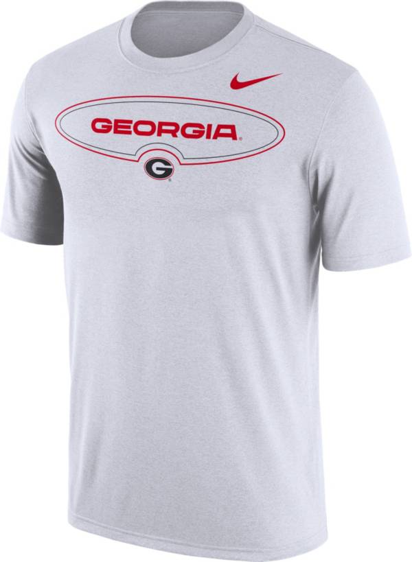 Nike Men's Georgia Bulldogs White Dri-FIT Legend Word T-Shirt product image