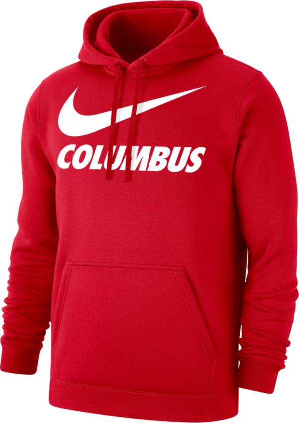 Nike Men's Columbus Scarlet City Pullover Hoodie product image