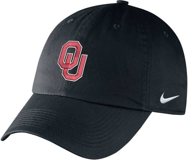 Men's Oklahoma Sooners Adjustable Black Hat | Dick's Sporting Goods
