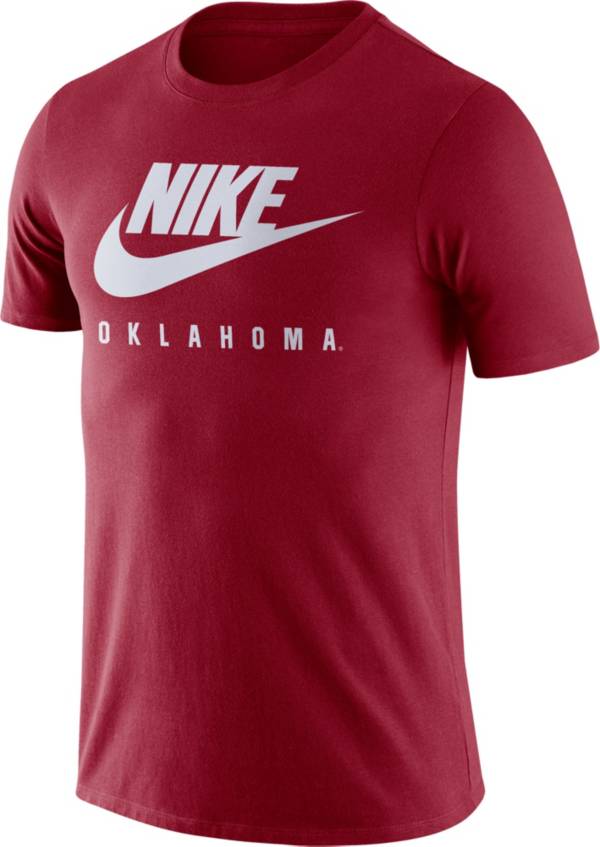 Nike Men's Oklahoma Sooners Crimson Futura T-Shirt