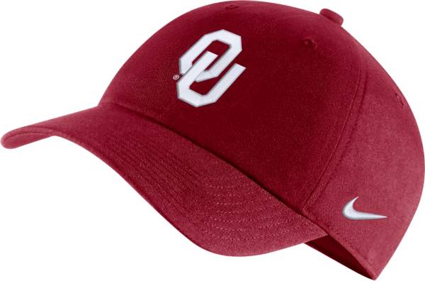 Nike Men's Oklahoma Sooners Crimson Logo Heritage86 Hat product image