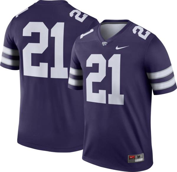 Nike Men's Kansas State Wildcats #21 Purple Dri-FIT Legend Football Jersey product image
