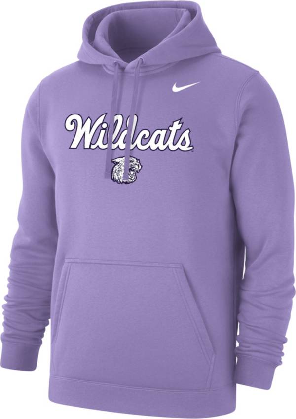 Nike Men's Kansas State Wildcats Lavender Club Fleece Pullover Hoodie