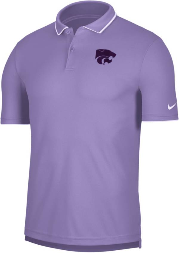 Nike Men's Kansas State Wildcats Lavender Polo