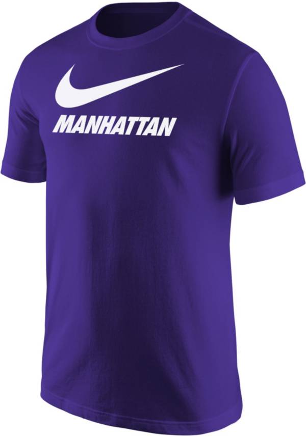 Nike Men's Kansas State Wildcats Manhattan Purple City T-Shirt product image