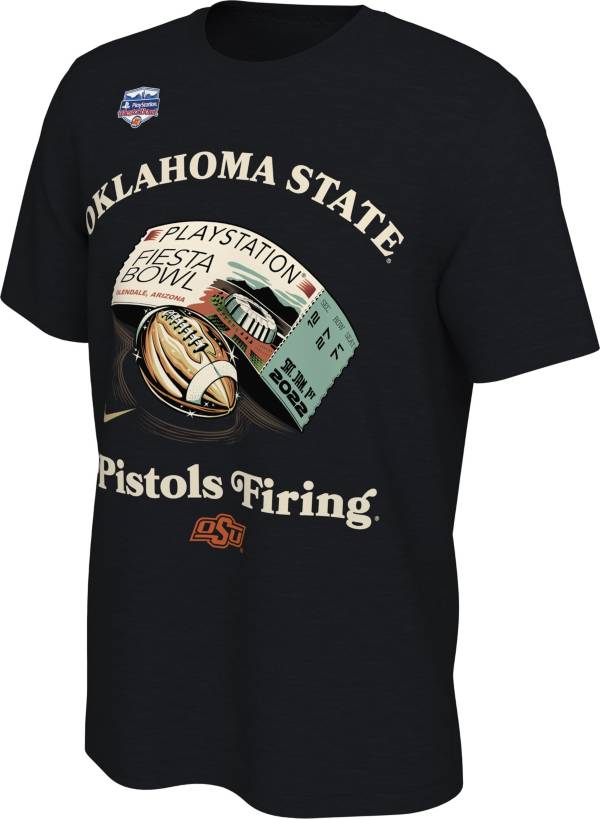 Nike Men's 2022 PlayStation Fiesta Bowl Bound Oklahoma State Cowboys T-Shirt