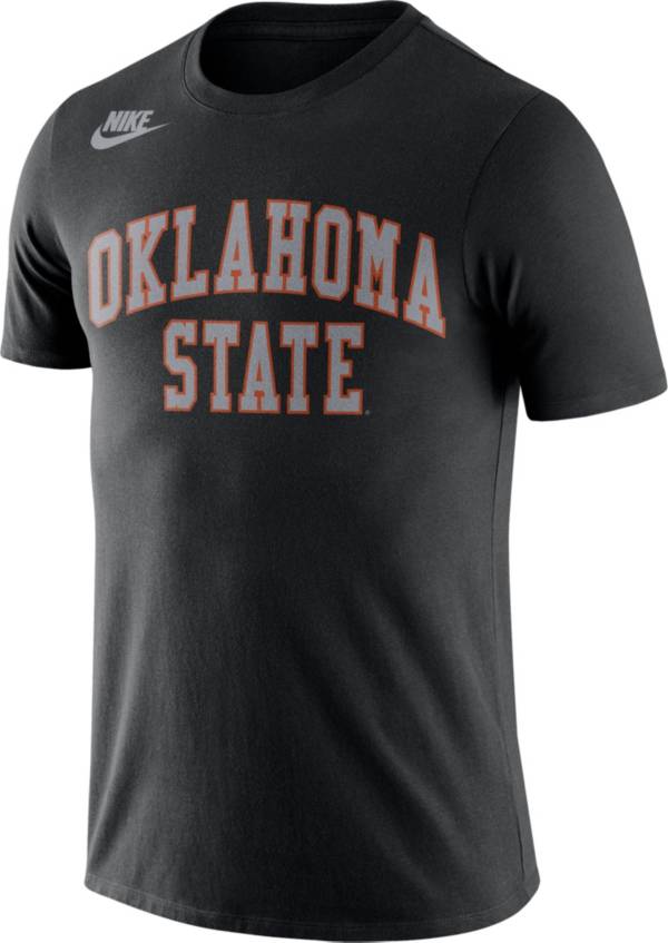 Nike Men's Oklahoma State Cowboys Retro Cotton Black T-Shirt product image