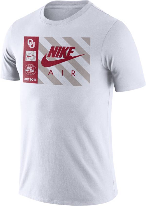 Nike Men's Oklahoma Sooners Seasonal White T-Shirt