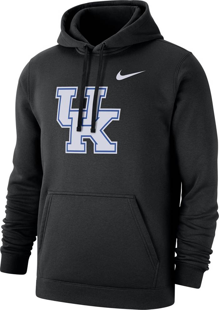 Nike Men's Kentucky Wildcats Blue Spotlight Basketball Pullover Hoodie, Medium