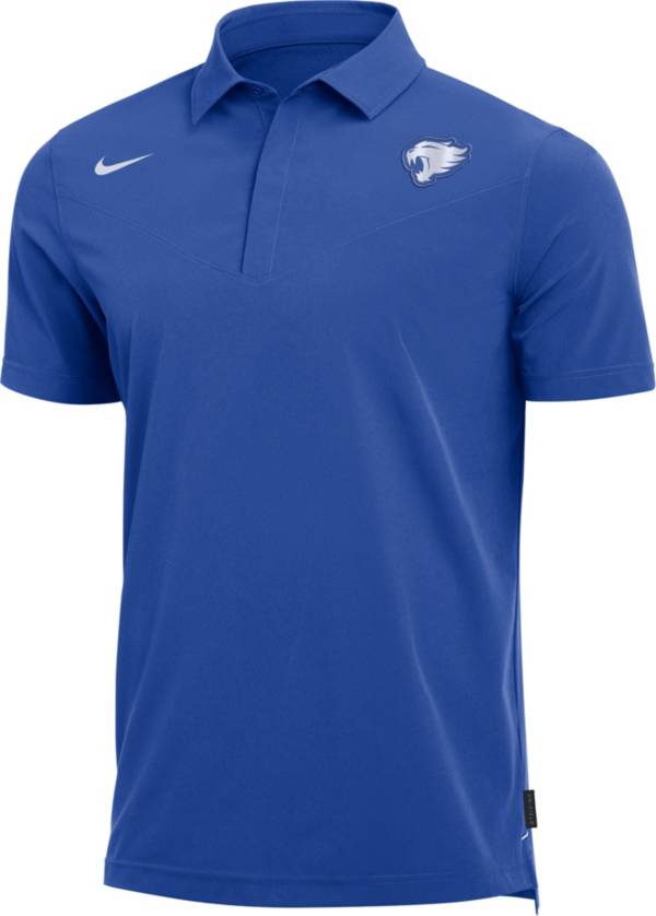 Nike Men's Kentucky Wildcats Royal Dri-FIT Football Sideline UV Polo