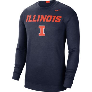 sorry, Nike Men's Illinois Fighting Illini Blue Spotlight Basketball Long Sleeve T-Shirt is currently out of stock