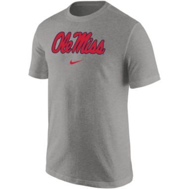 sorry, Nike Men's Ole Miss Rebels Grey Core Cotton Logo T-Shirt is currently out of stock