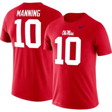 sorry, Nike Men's Ole Miss Rebels Eli Manning #10 Red Jersey T-Shirt is currently out of stock