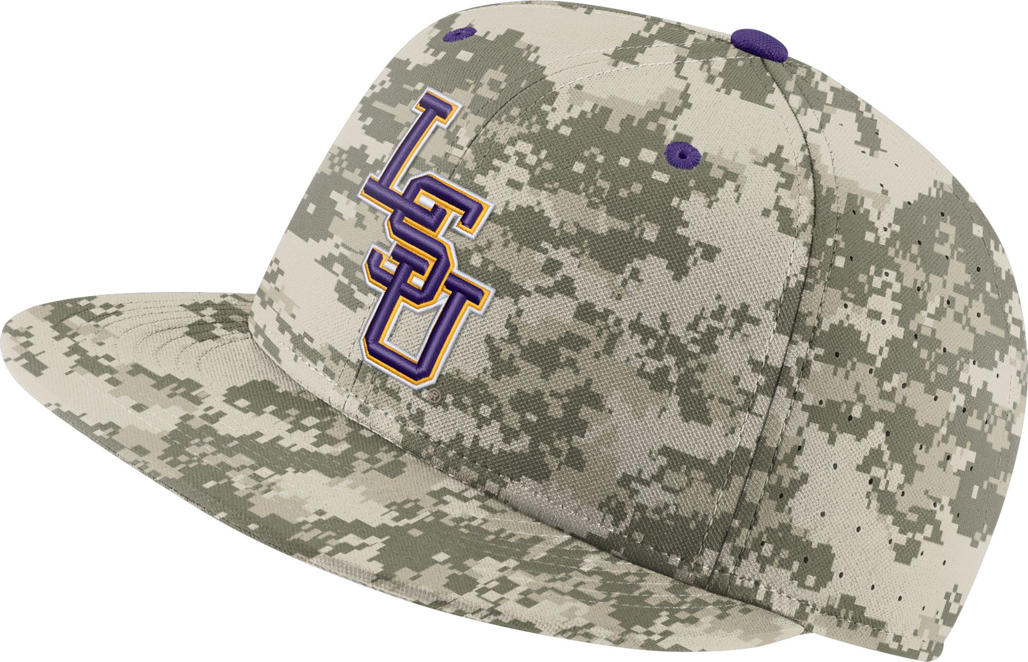lsu digital camo baseball hat