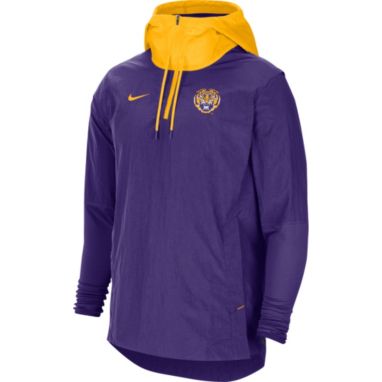 sorry, Nike Men's LSU Tigers Purple Football Sideline Player Lightweight Jacket is currently out of stock