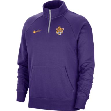 sorry, Nike Men's LSU Tigers Purple Retro Quarter-Zip is currently out of stock