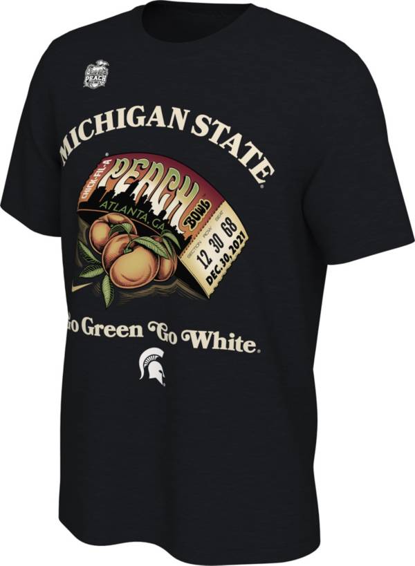 Nike Men's 2021 Chick-fil-A Peach Bowl Bound Michigan State Spartans T-Shirt