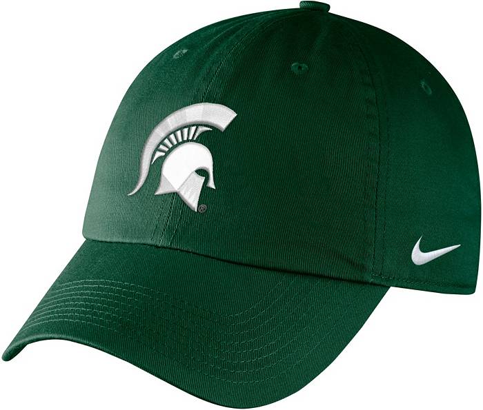 Nike Men's Michigan State Spartans Green Campus Adjustable Hat