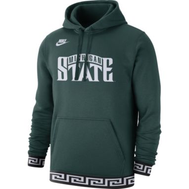 sorry, Nike Men's Michigan State Spartans Green Retro Fleece Pullover Hoodie is currently out of stock