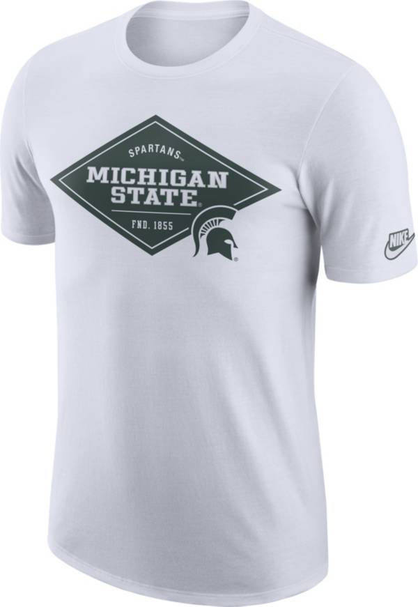 Nike Men's Michigan State Spartans White Modern Legend T-Shirt product image