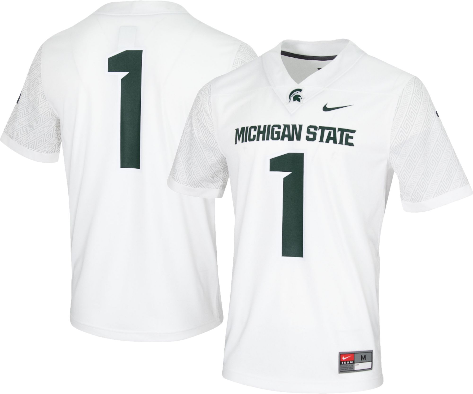 nike michigan state football jersey