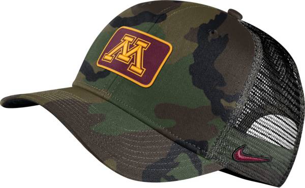 Nike Men's Minnesota Golden Gophers Camo Classic99 Trucker Hat