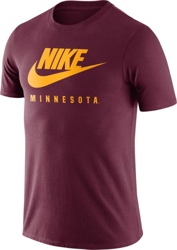 Nike Men's Minnesota Golden Gophers Maroon Futura T-Shirt