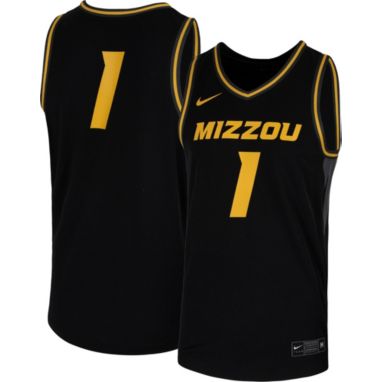 sorry, Nike Men's Missouri Tigers #1 Black Replica Basketball Jersey is currently out of stock
