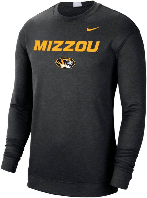 Nike Men's Missouri Tigers Black Spotlight Basketball Long Sleeve T-Shirt