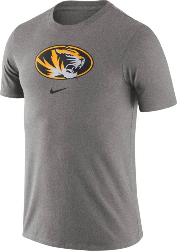 Nike Men's Missouri Tigers Grey Essential Logo T-Shirt product image
