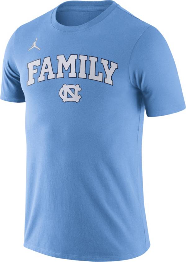 Jordan Men's North Carolina Tar Heels Carolina Blue Family T-Shirt