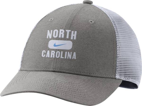 Nike Men's North Carolina Tar Heels Grey Legacy91 Trucker Hat