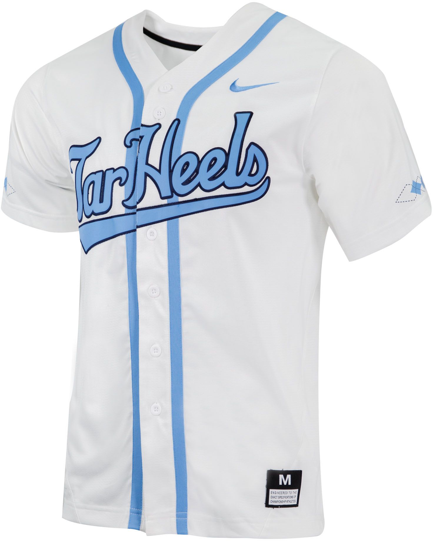 north carolina baseball jersey nike