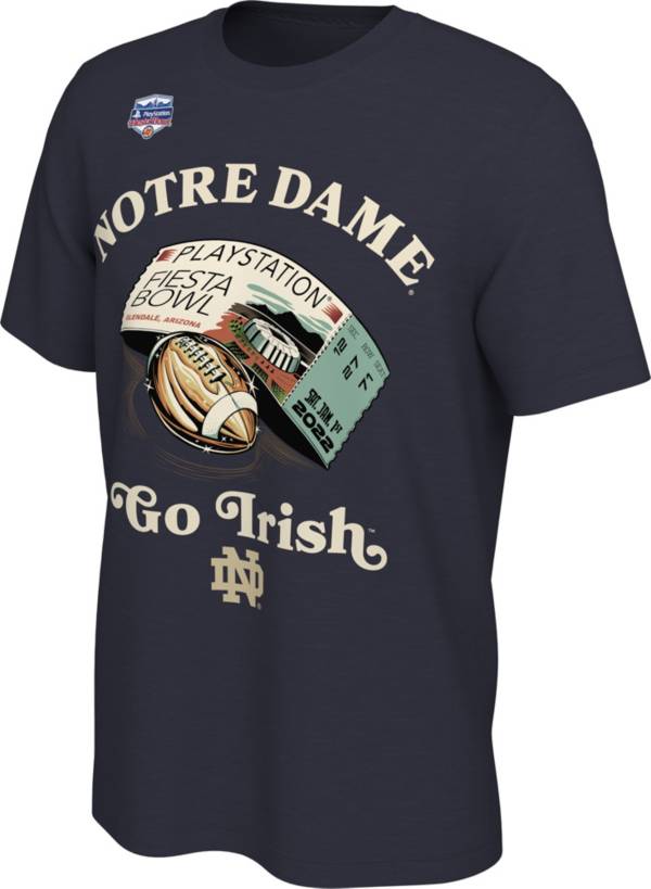 Men's 2022 PlayStation Fiesta Bowl Bound Notre Dame Fighting Irish T-Shirt