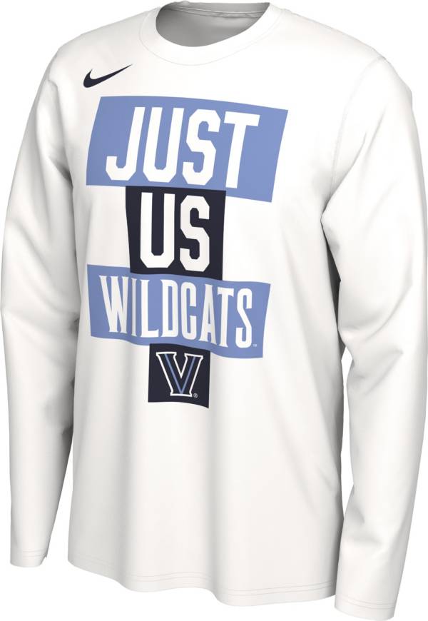 Nike Men's Villanova Wildcats ‘Just Us' Bench Long Sleeve T-Shirt