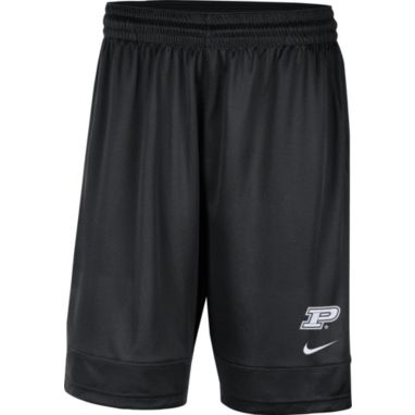sorry, Nike Men's Purdue Boilermakers Black Dri-FIT Fast Break Shorts is currently out of stock