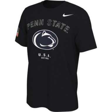 sorry, Nike Men's Penn State Nittany Lions Veterans Day Black T-Shirt is currently out of stock