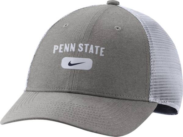 Nike Men's Penn State Nittany Lions Grey Legacy91 Trucker Hat