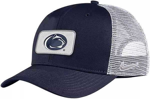  Penn State Classic Mesh Trucker Hat Adjustable Team Logo  Embroidered Cap : Sports & Outdoors