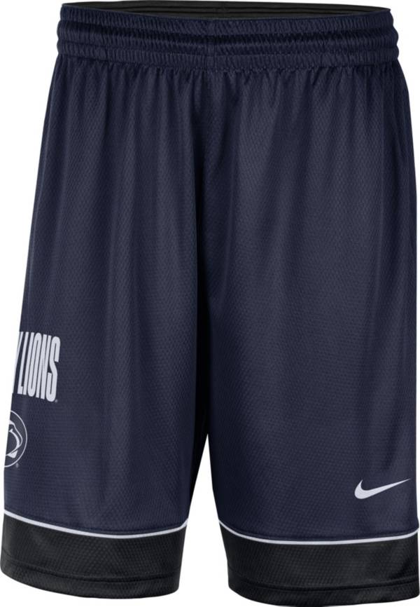 Nike Men's Penn State Nittany Lions Blue Dri-FIT Basketball Shorts