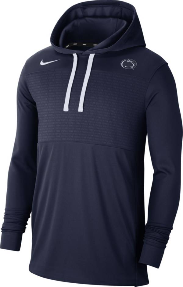 Nike Men's Penn State Nittany Lions Blue Lightweight Pullover Hoodie