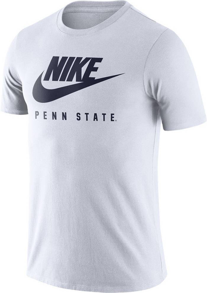 Nike Men's Penn State Nittany Lions Football Coach Dri-Fit White Polo, XL