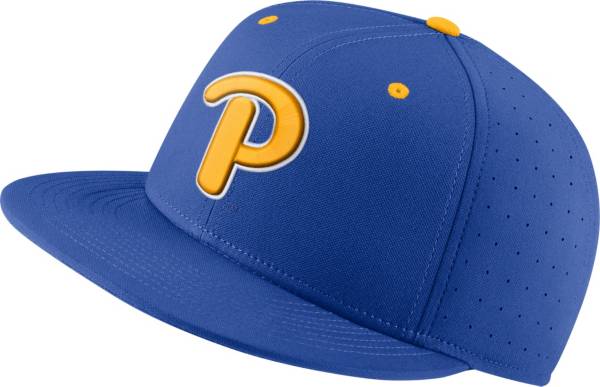 Nike Men's Pitt Panthers Blue Fitted Baseball Hat