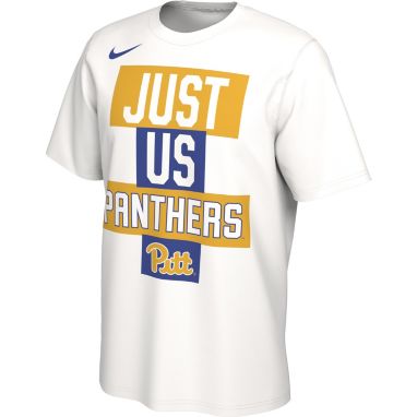 sorry, Nike Men's Pitt Panthers ‘Just Us' Bench T-Shirt is currently out of stock