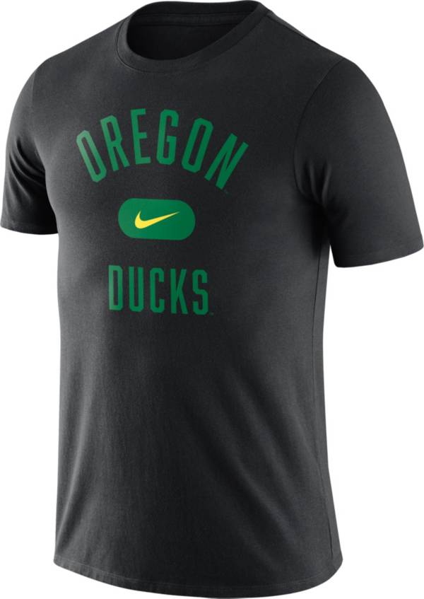 Nike Men's Oregon Ducks Basketball Team Arch Black T-Shirt
