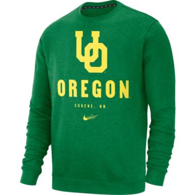 sorry, Nike Men's Oregon Ducks Green Vault Club Fleece Crew Neck Sweatshirt is currently out of stock