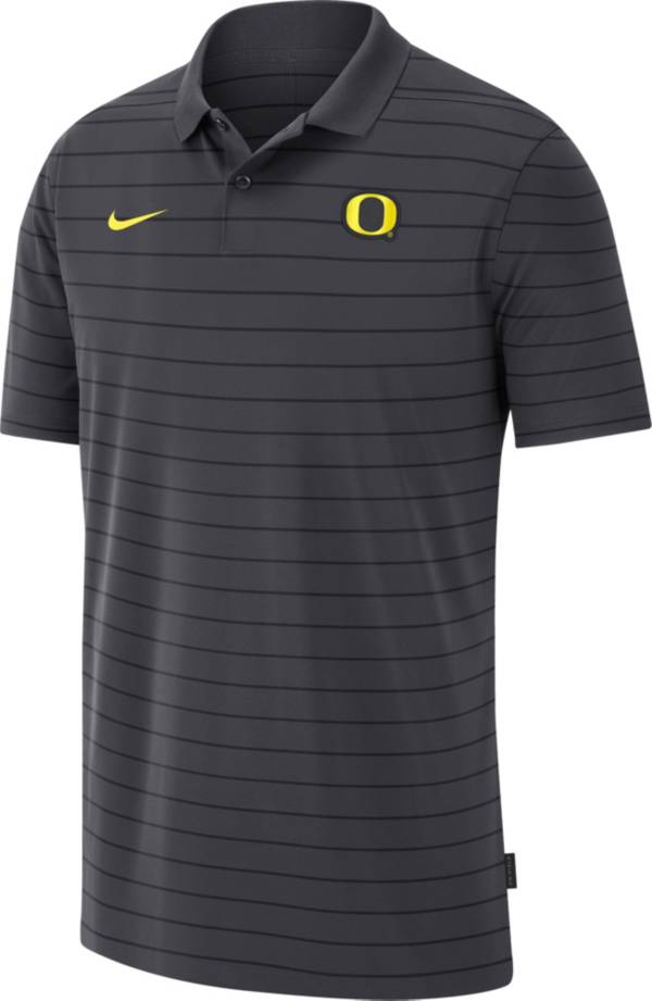 Nike Men's Oregon Ducks Grey Football Sideline Victory Polo product image