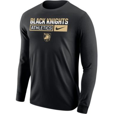 sorry, Nike Men's Army West Point Black Knights Army Black Core Cotton Wordmark Long Sleeve T-Shirt is currently out of stock