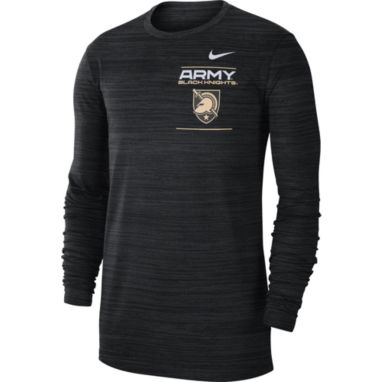 sorry, Nike Men's Army West Point Black Knights Dri-FIT Velocity Football Sideline Army Black Long Sleeve T-Shirt is currently out of stock